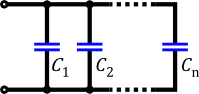 Capacitors in parallel